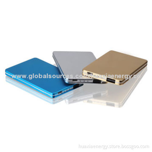 Small Size 3,000mAh Power Station with A Grade Polymer Battery, Neutral Package
